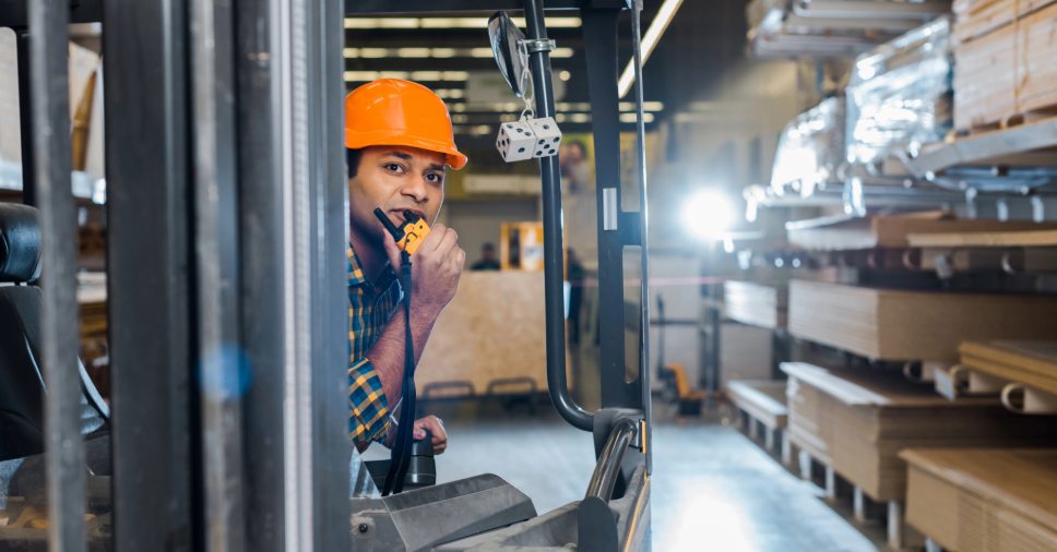 5 dicas para evitar acidentes de trabalho com empilhadeira